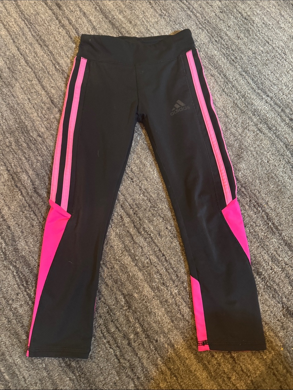 4T adidas Black workout Leggings pants